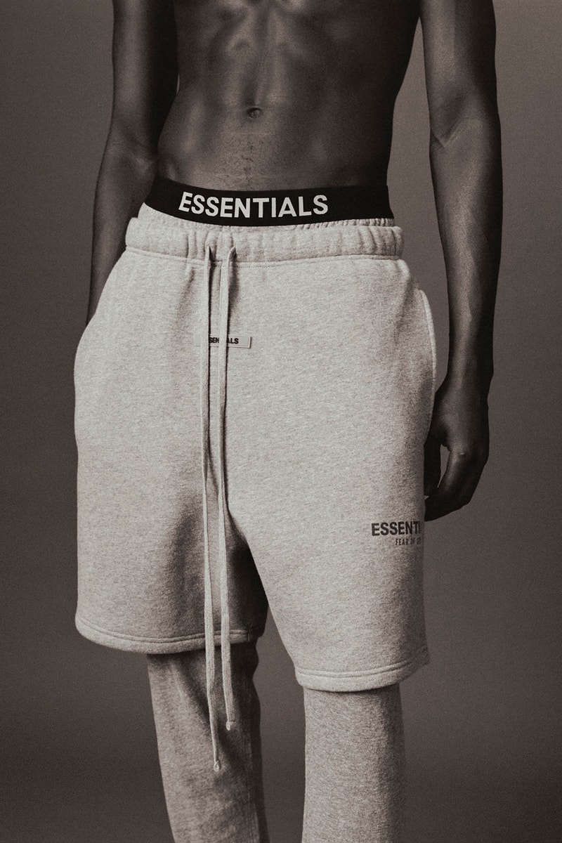 fear of god essentials fall collection loungewear outerwear sweatshirt denim jackets lookbook