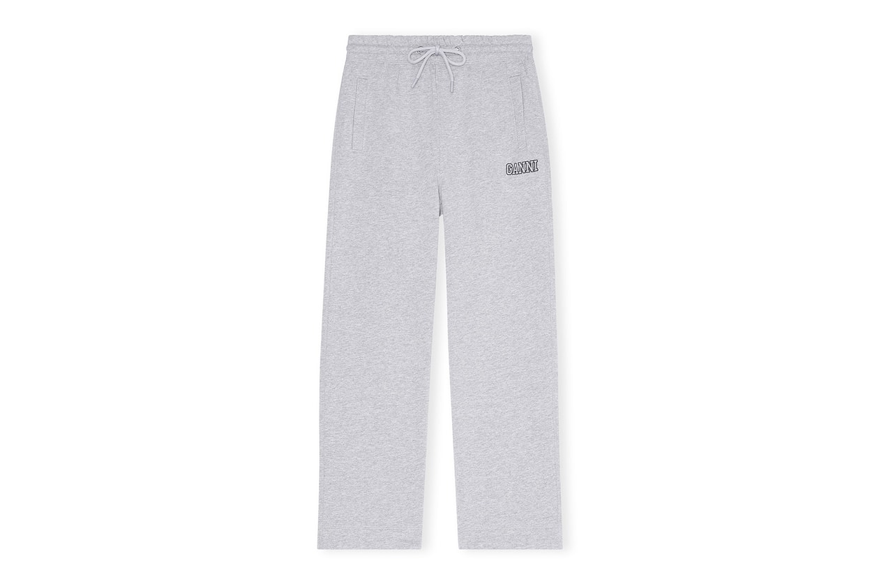 ganni software low impact sustainable recycled sweatshirts hoodies sweatpants t-shrits release info