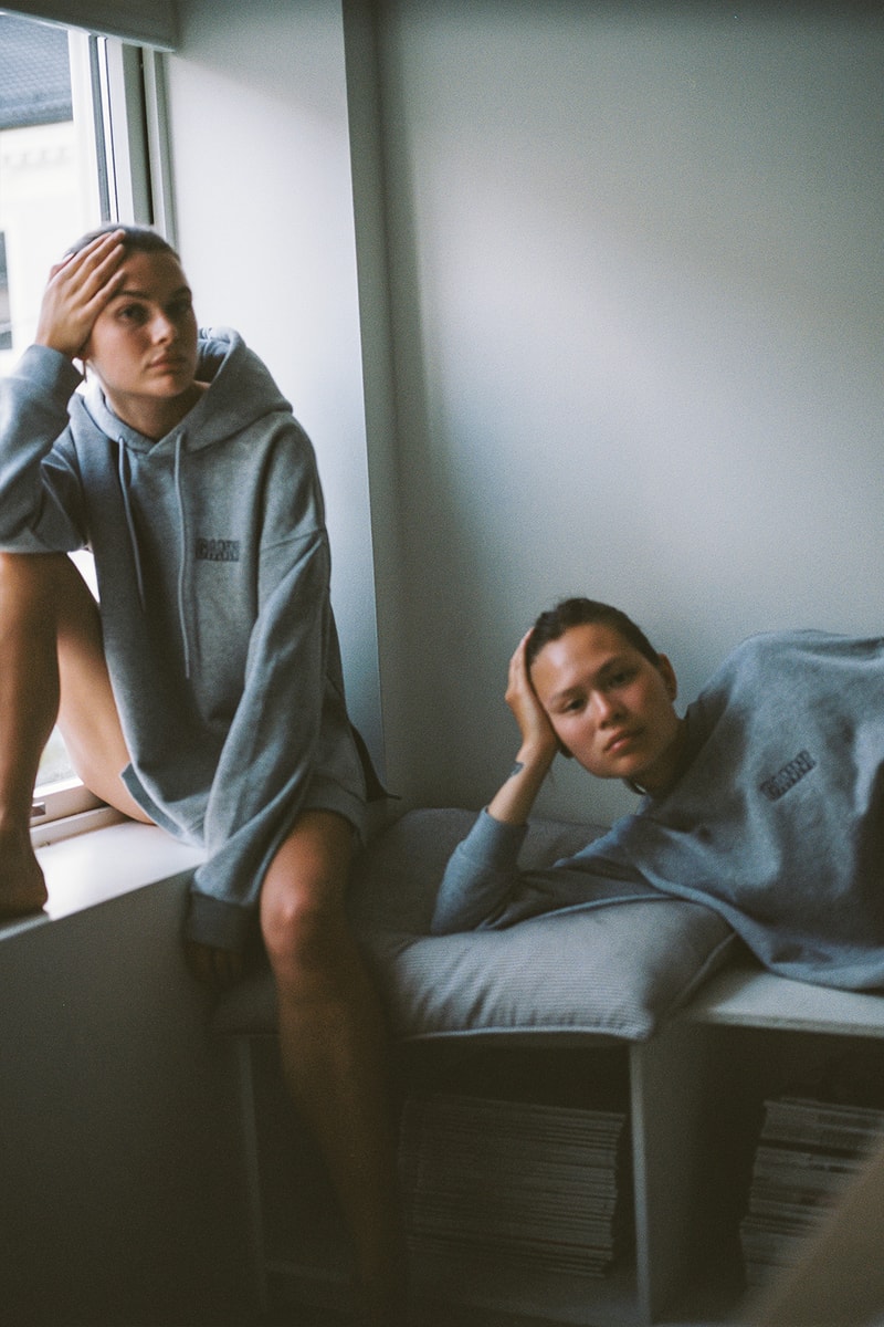 ganni software low impact sustainable recycled sweatshirts hoodies sweatpants t-shrits release info