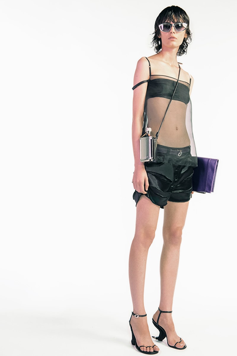 givenchy matthew williams spring summer 2021 first debut collection hardware chains tryp toe heels marshmallow slides