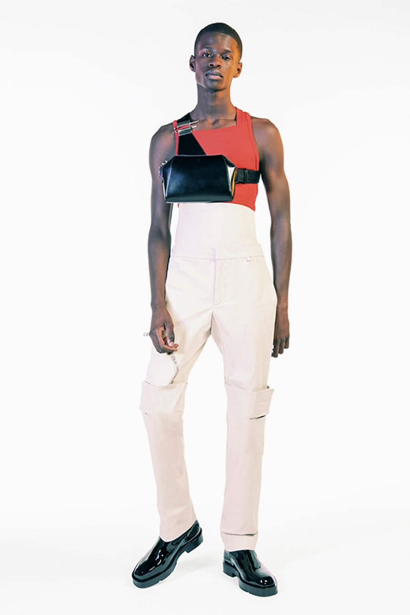 givenchy matthew williams spring summer 2021 first debut collection hardware chains tryp toe heels marshmallow slides