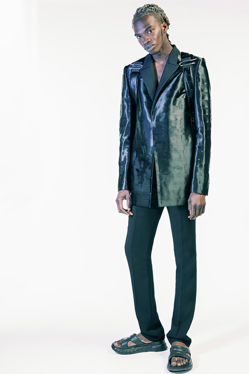 givenchy matthew williams spring summer 2021 first debut collection hardware chains tryp toe heels marshmallow slides