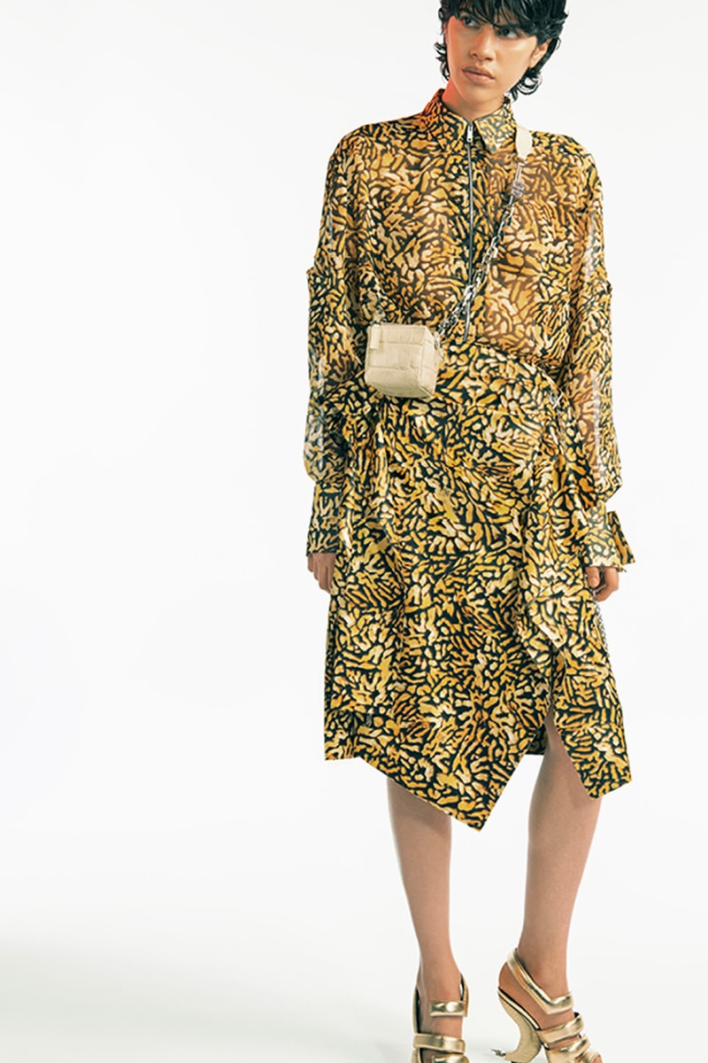 givenchy matthew williams spring summer 2021 first debut collection hardware chains tryp toe heels marshmallow slides
