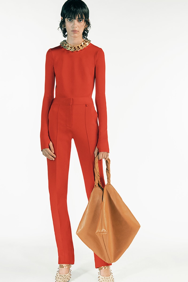 givenchy matthew williams spring summer 2021 first debut collection hardware chains tryp toe heels marshmallow slides