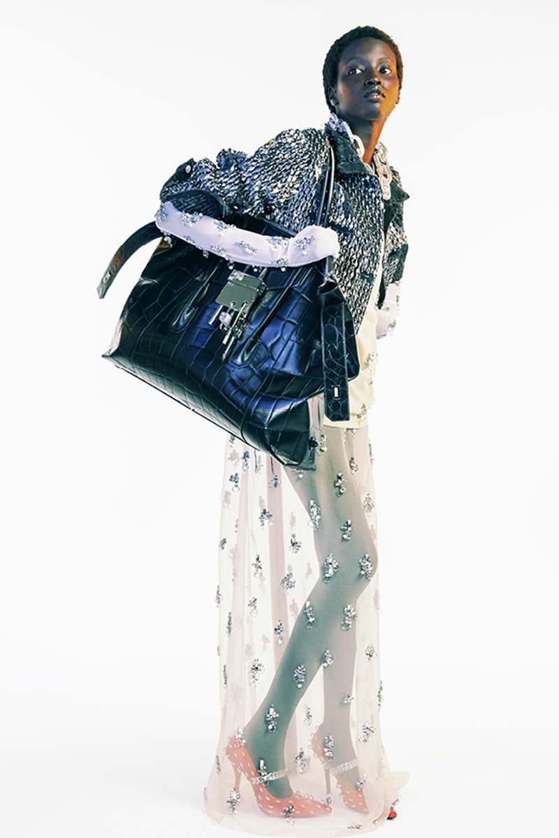 givenchy matthew williams spring summer 2021 first debut collection hardware chains tryp toe heels marshmallow slides