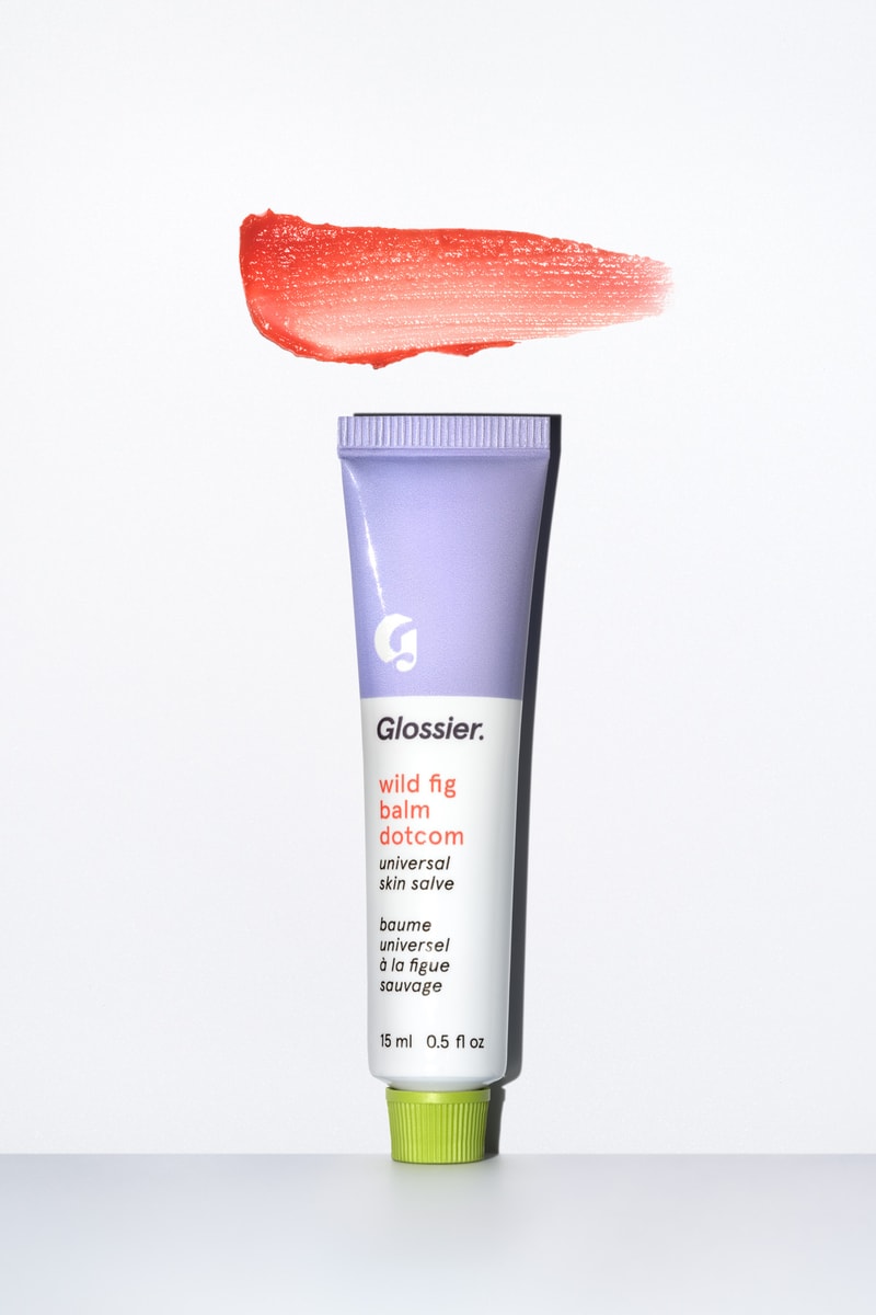 Glossier Balm Dotcom Wild Fig Lip Balm Universal Skin Salve Skincare Beauty Product Tint