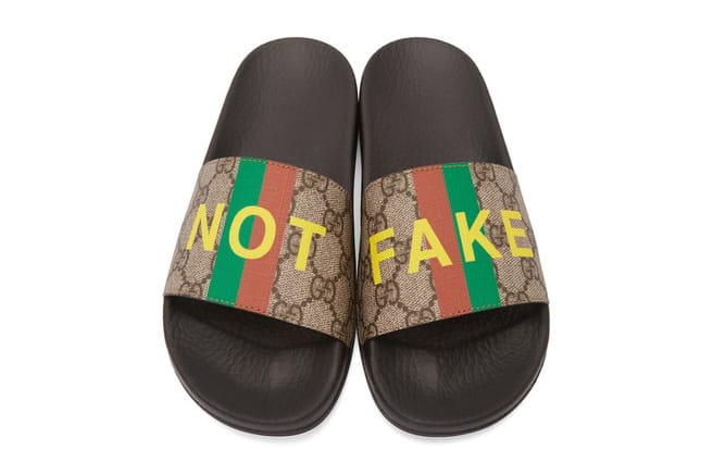 We Guarantee These Gucci Slides Are 100% Not Fake