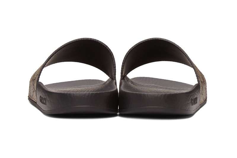 gucci brown not fake gg sandals slides slippers footwear yellow green red
