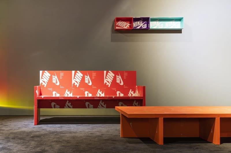 Artist Gyu Han Lee Transforms Nike Boxes Into Furniture