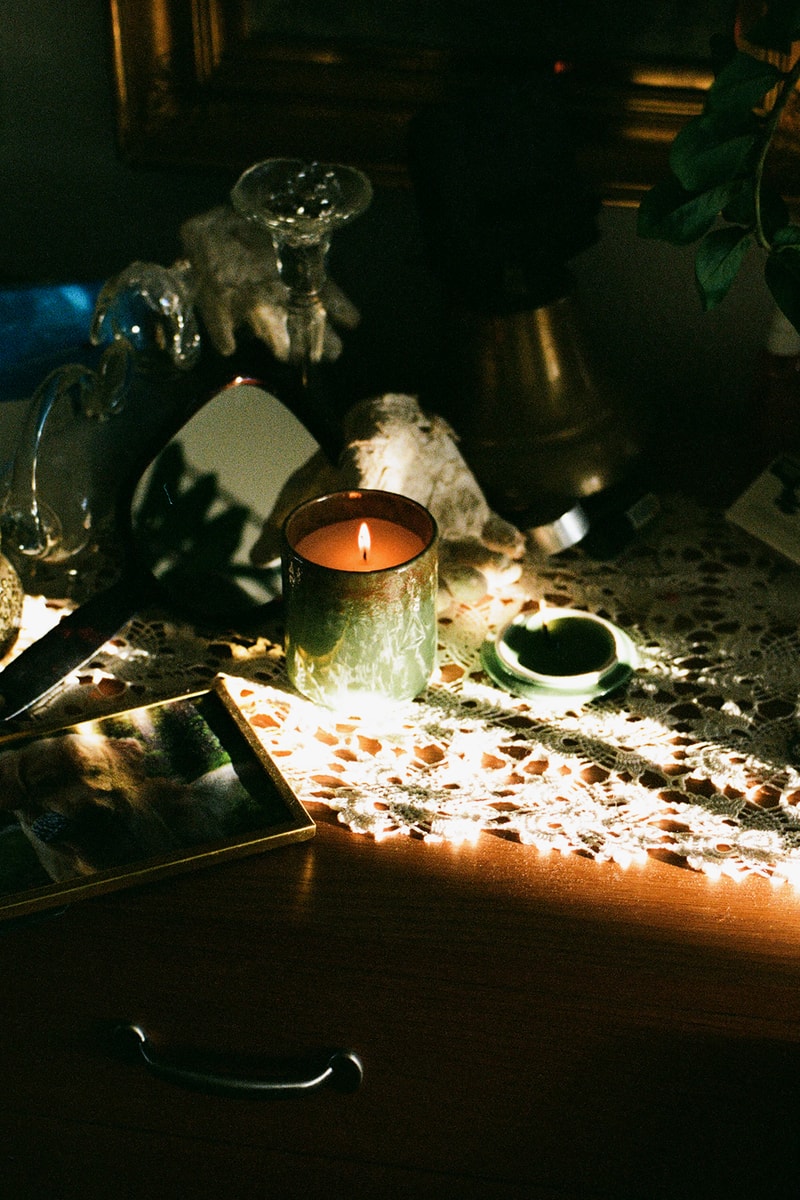 ikea byredo ben gorham collaboration osynlig scented candle collection homeware