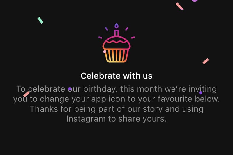 Instagram Celebrates Birthday With a New Secret Feature