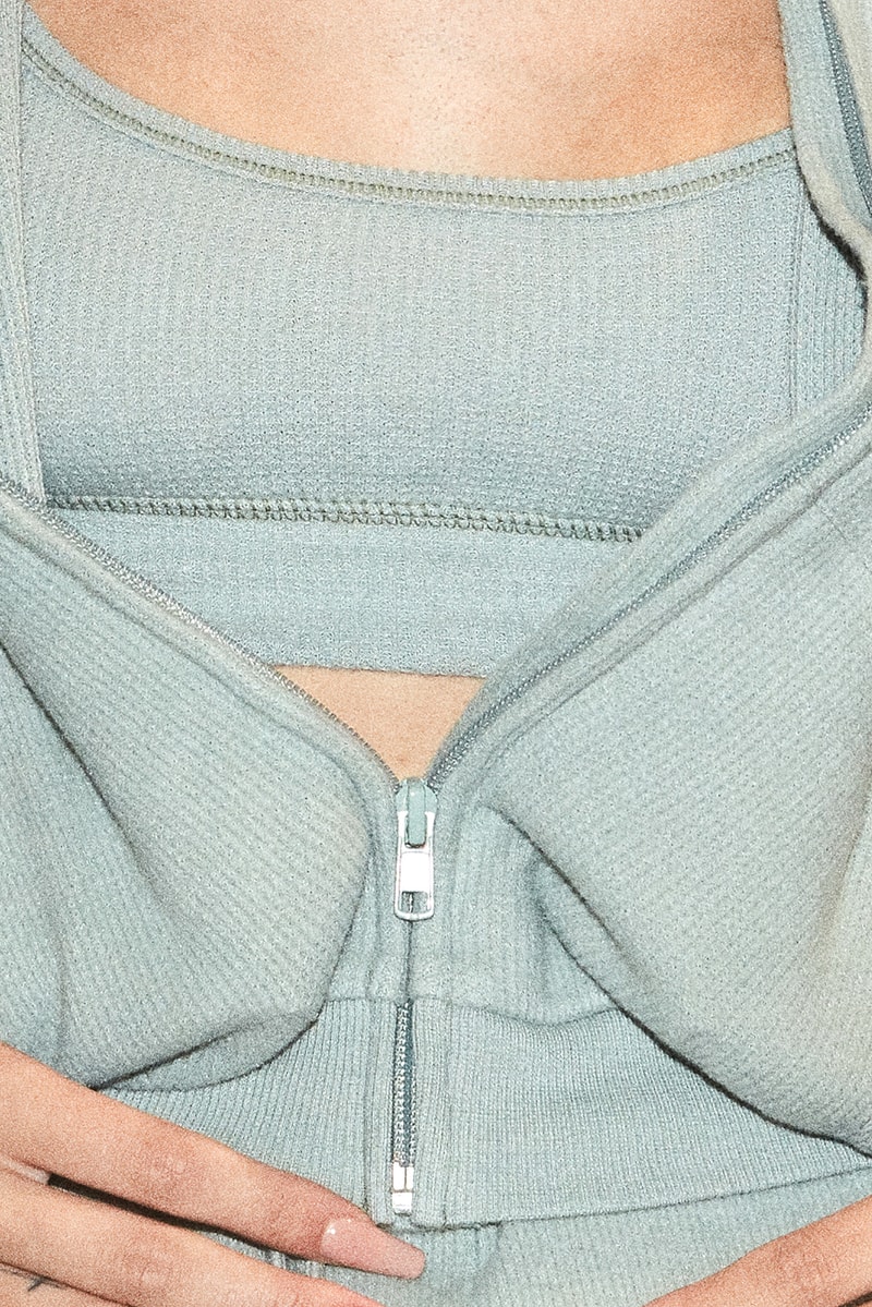 kim kardashian skims waffle collection loungewear underwear bras leggings campaign ming lee simmons