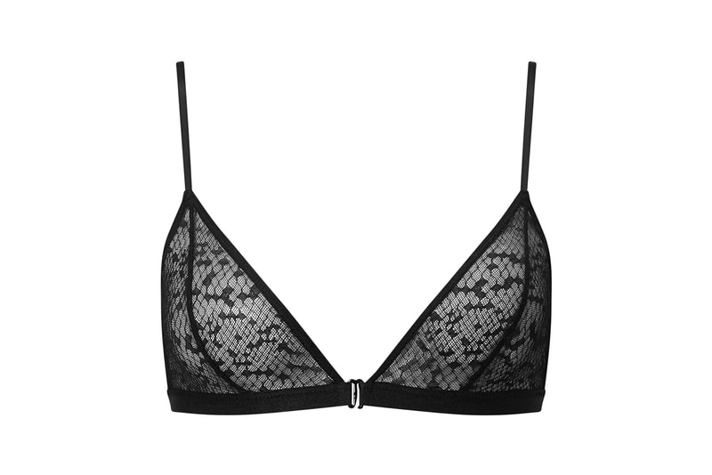 Les Girls Les Boys Lace Lingerie Bra Underwear Black Khaki