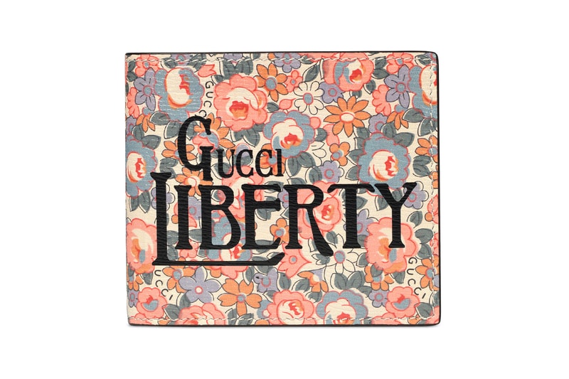 Liberty London x Gucci Collaboration Fall/Winter 2020 Collection Puffer Jacket Sneakers High Top Black