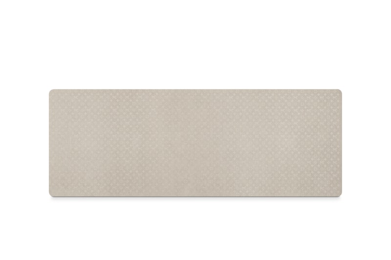 Louis Vuitton Monogram Yoga Mat LV Logo Print Tag Holder Gym Equipment Luxury