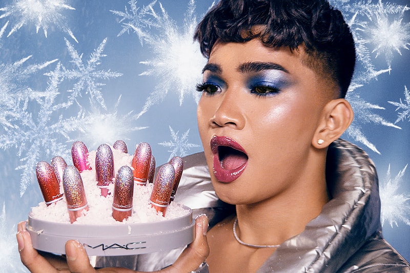 mac frosted firework holiday collection bretman rock loren gray karen sarahi gonzalez campaign makeup lipsticks