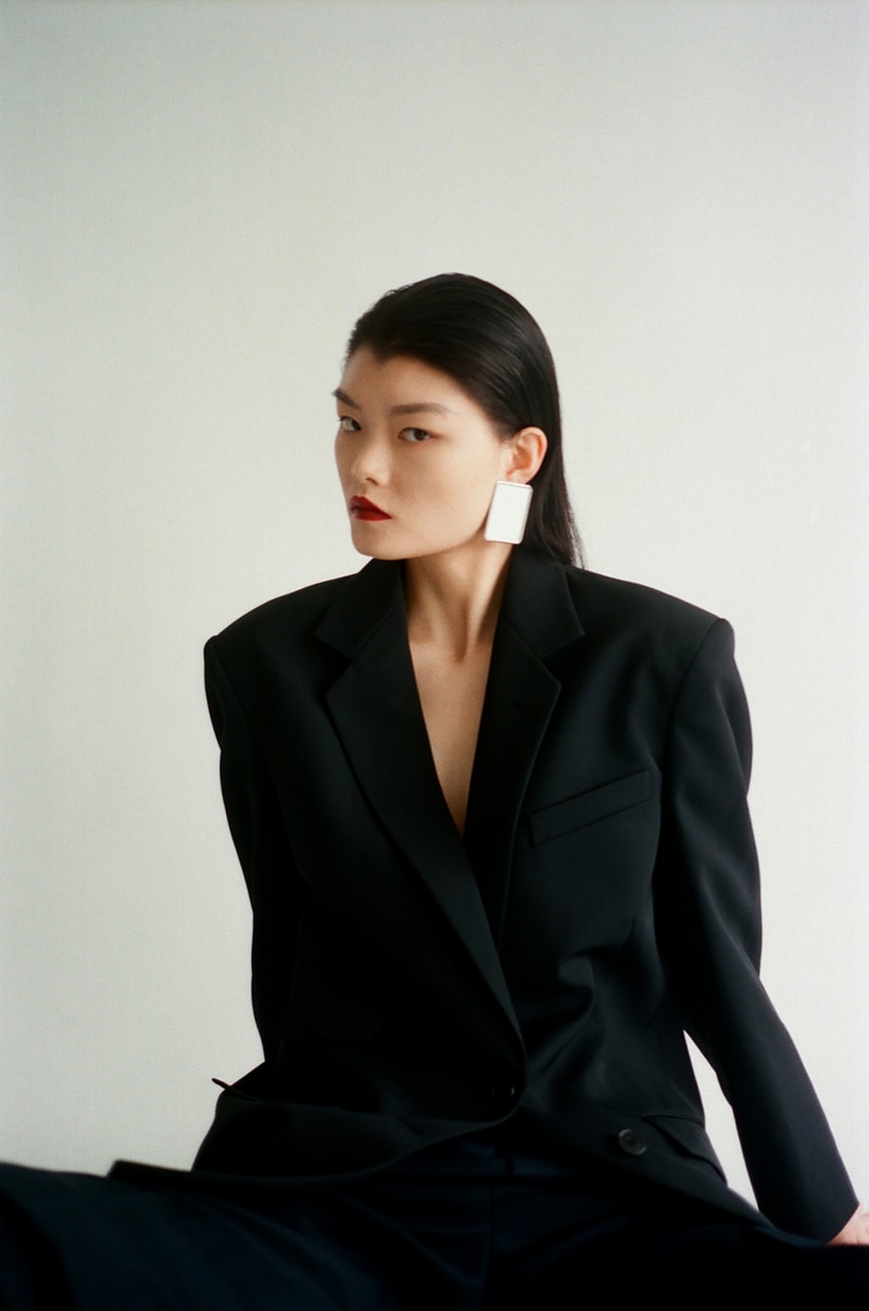 mm6 maison margiela fall winter editorial outerwear blazers tabi boots bags