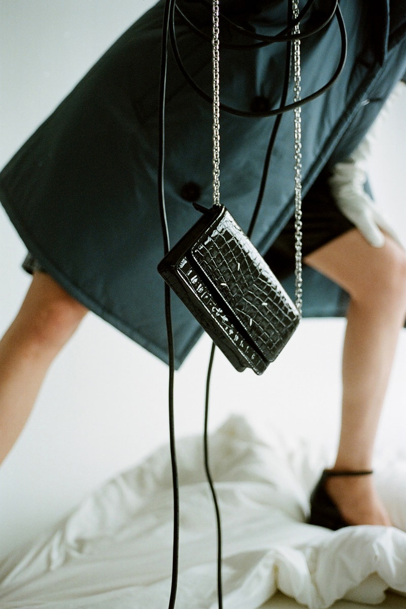 mm6 maison margiela fall winter editorial outerwear blazers tabi boots bags