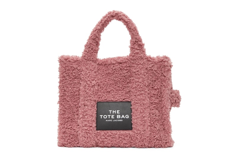 marc jacobs sherpa tote bag the small traveler pink blue black fall winter accessories price