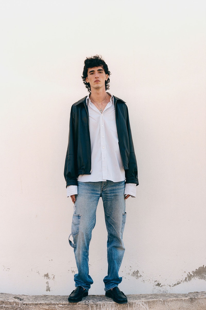 maryam nassir zadeh mnz unisex menswear spring summer 2021 collection lookbook sweater vests shirts