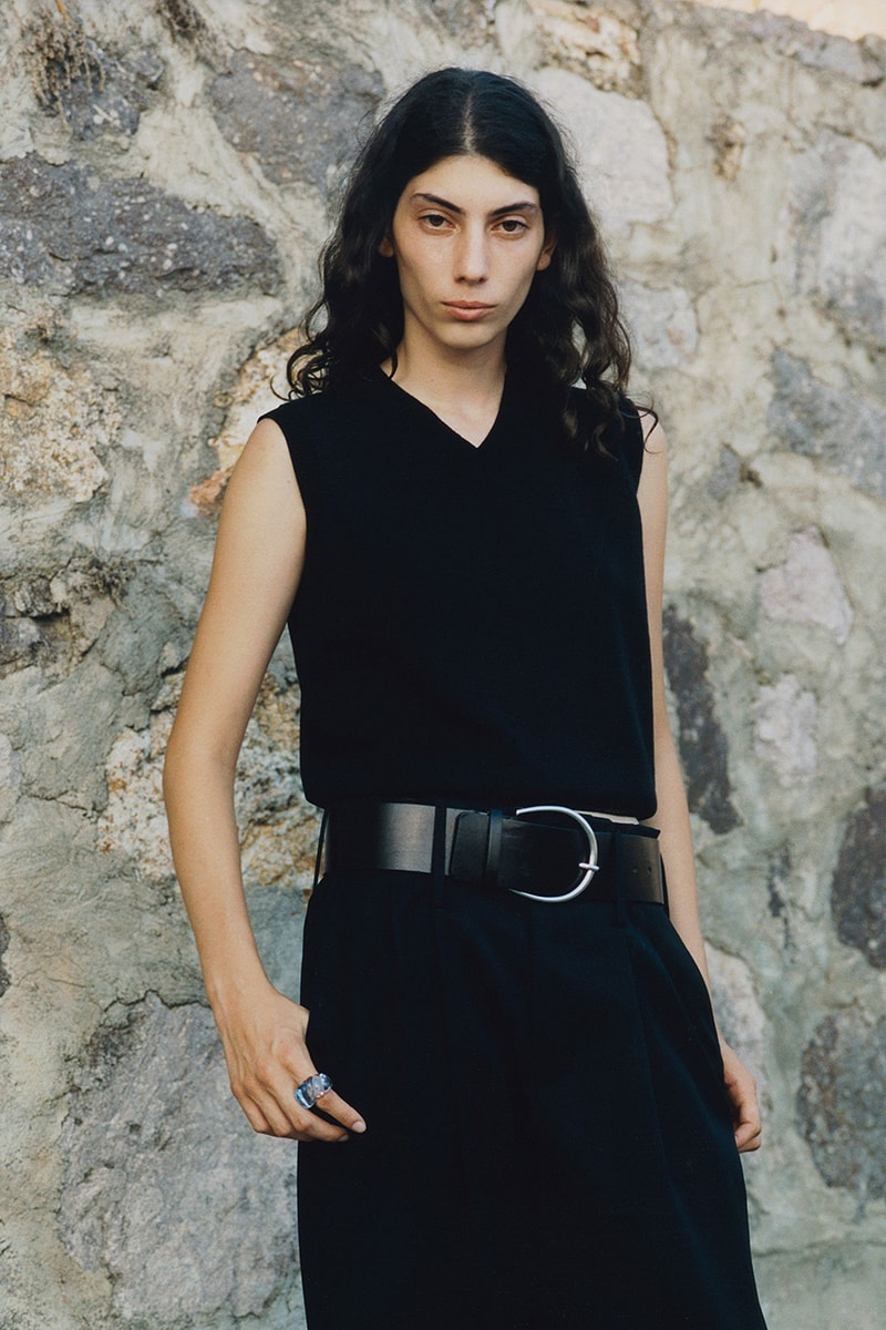maryam nassir zadeh mnz unisex menswear spring summer 2021 collection lookbook sweater vests shirts