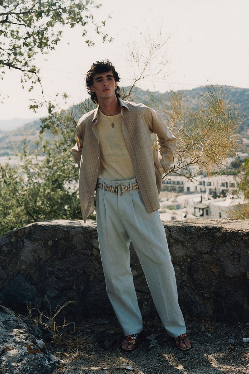 maryam nassir zadeh mnz unisex menswear spring summer 2021 collection lookbook sweater vests shirts