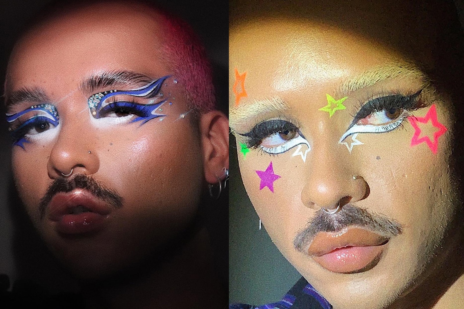 michael brooks the brooks brothers lgbtq queer makeup artist MUA London