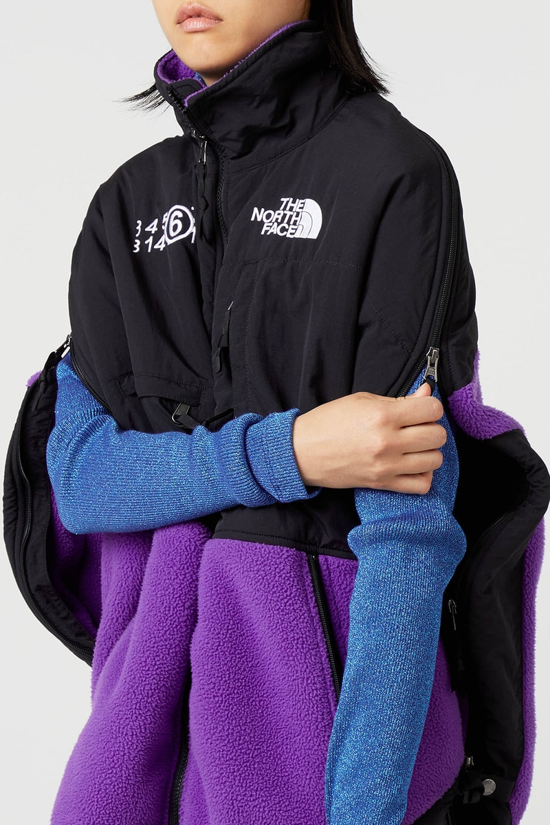 mm6 maison margiela the north face tnf collaboration closer look fall winter outerwear release price where to buy