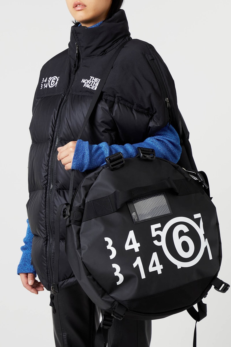 mm6 maison margiela the north face tnf collaboration closer look fall winter outerwear release price where to buy