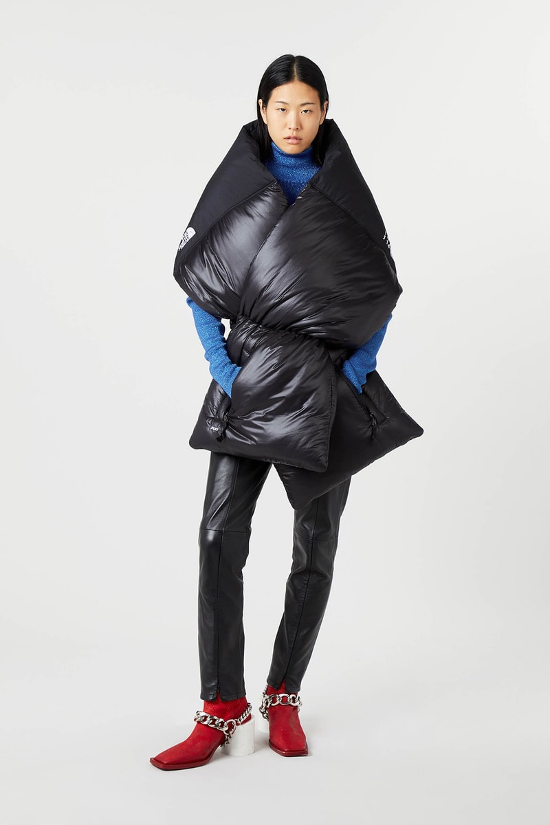 mm6 maison margiela the north face tnf collaboration closer look fall winter outerwear release price where to buy