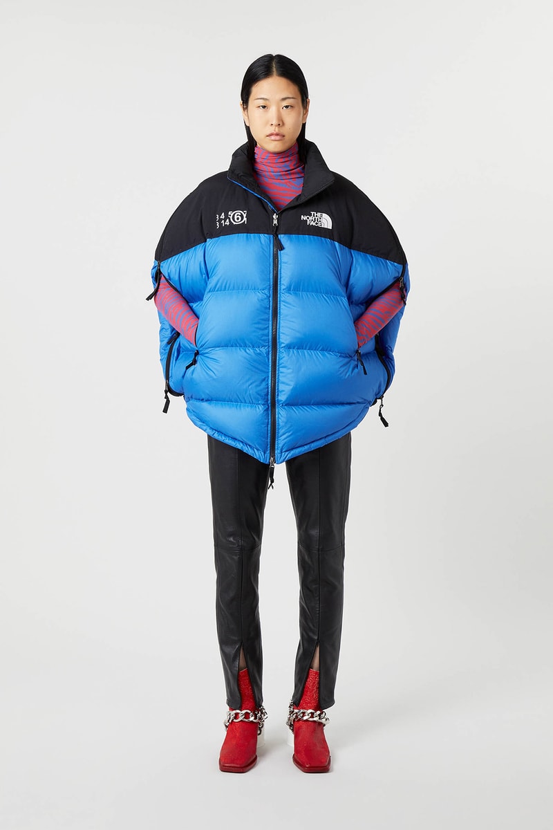 mm6 maison margiela the north face tnf collaboration closer look fall winter outerwear release price where to buy