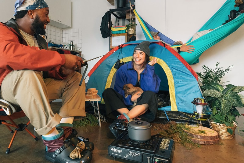 nicole mclaughlin crocs camping clogs collaboration ropes lamps upcycling sustainability