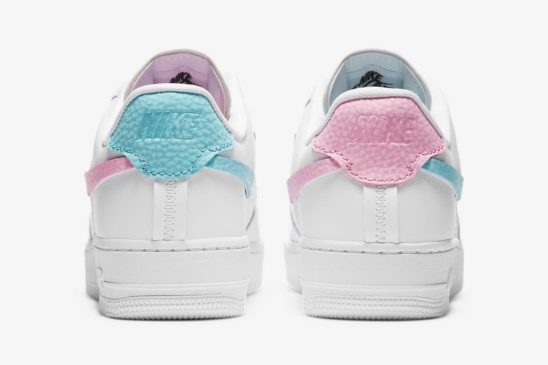 nike air force 1 lxx womens sneakers white pink red blue colorway sneakerhead shoes footwear
