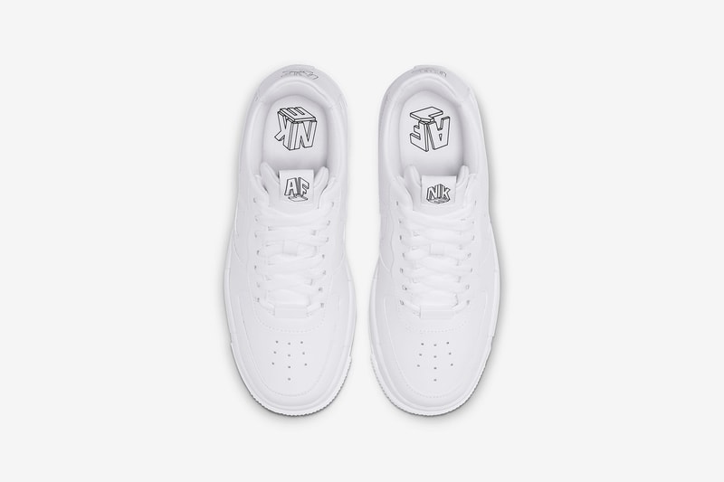 nike air force 1 pixel womens sneakers white colorway sneakerhead footwear shoes
