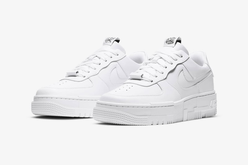 nike air force 1 pixel womens sneakers white colorway sneakerhead footwear shoes