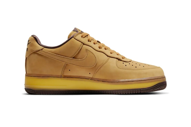 nike air force 1 af1 wheat mocha brown tan suede sneakers release date price info