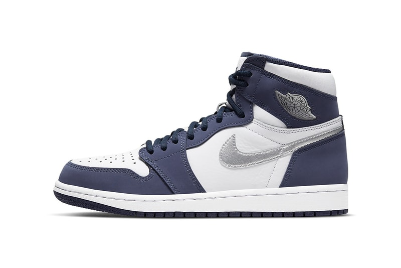 nike air jordan 1 co jp concept japan sneakers midnight navy blue colorway sneakerhead shoes footwear 