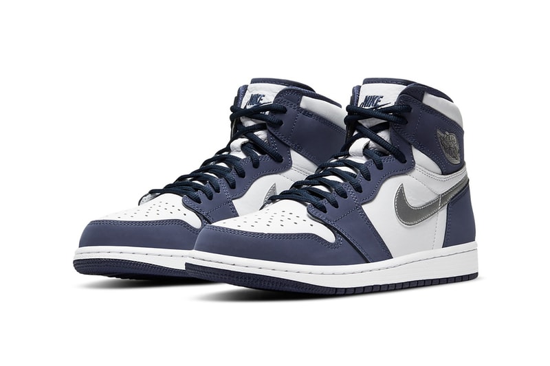 nike air jordan 1 co jp concept japan sneakers midnight navy blue colorway sneakerhead shoes footwear 
