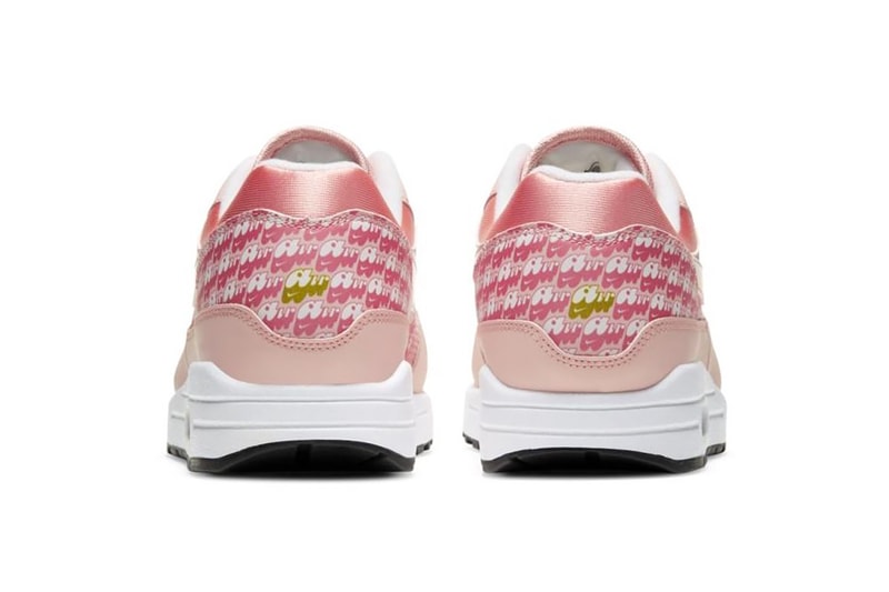 nike air max 1 sneakers pink white yellow strawberry lemonade shoes footwear sneakerhead