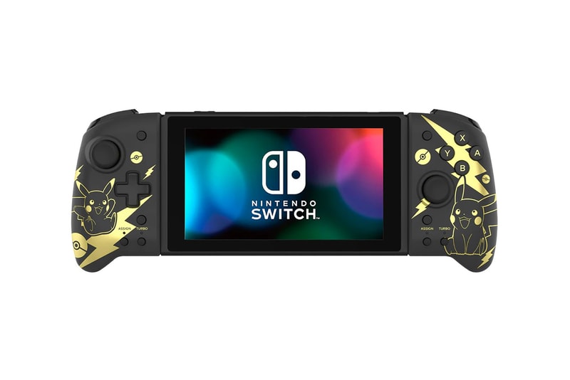 nintendo switch joy con controller pokemon pikachu eevee poke balls hori