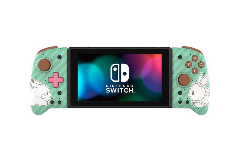 nintendo switch joy con controller pokemon pikachu eevee poke balls hori