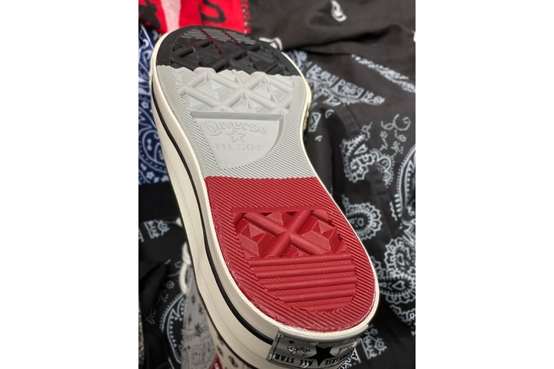OFFSPRING x Converse Chuck 70 Paisley Black Grey Red