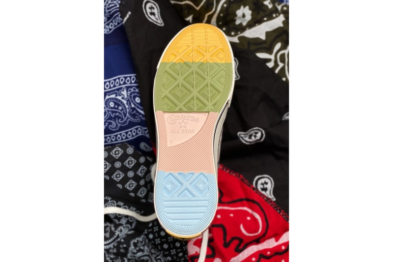 OFFSPRING x Converse Chuck 70 Paisley Pink Green Blue