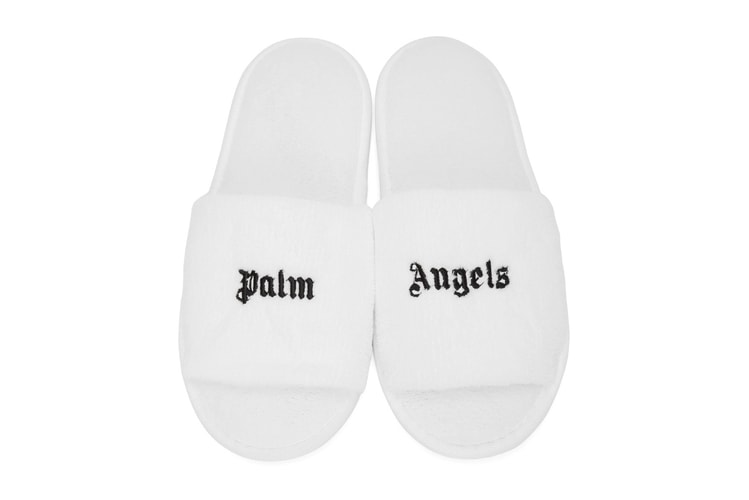 Palm Angels Drops $90 USD Logo Slippers