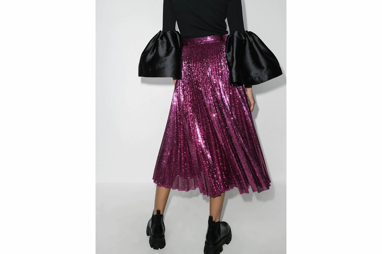 Pleated Skirt Trend Best Fall/Winter Pieces Valentino Prada Sacai MM6 Maison Margiela ARKET 