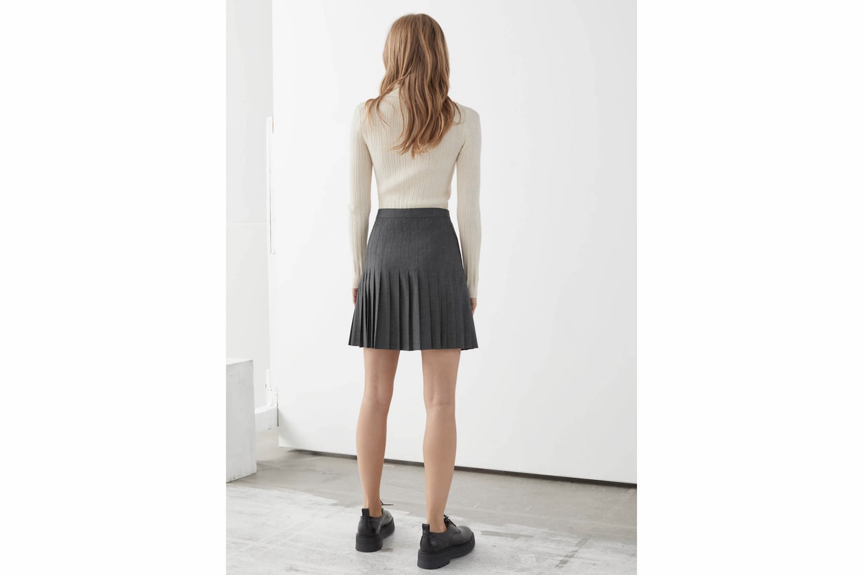 Pleated Skirt Trend Best Fall/Winter Pieces Valentino Prada Sacai MM6 Maison Margiela ARKET 