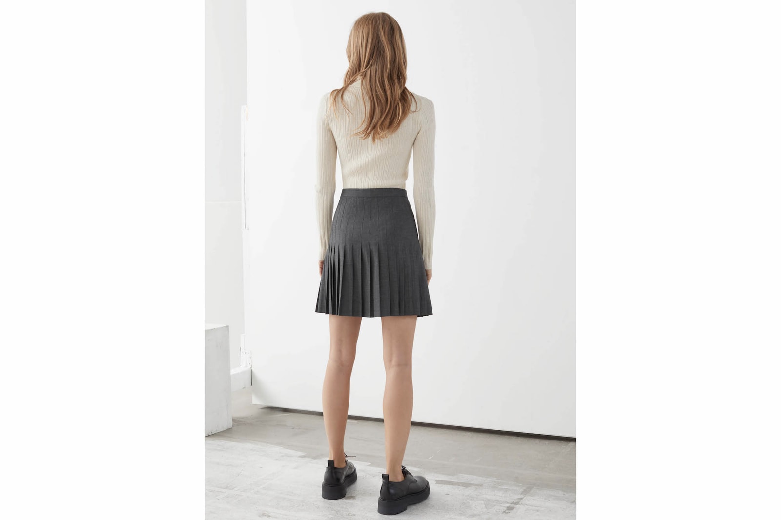 Pleated Skirt Trend Best Fall/Winter Pieces Valentino Prada Sacai MM6 Maison Margiela ARKET