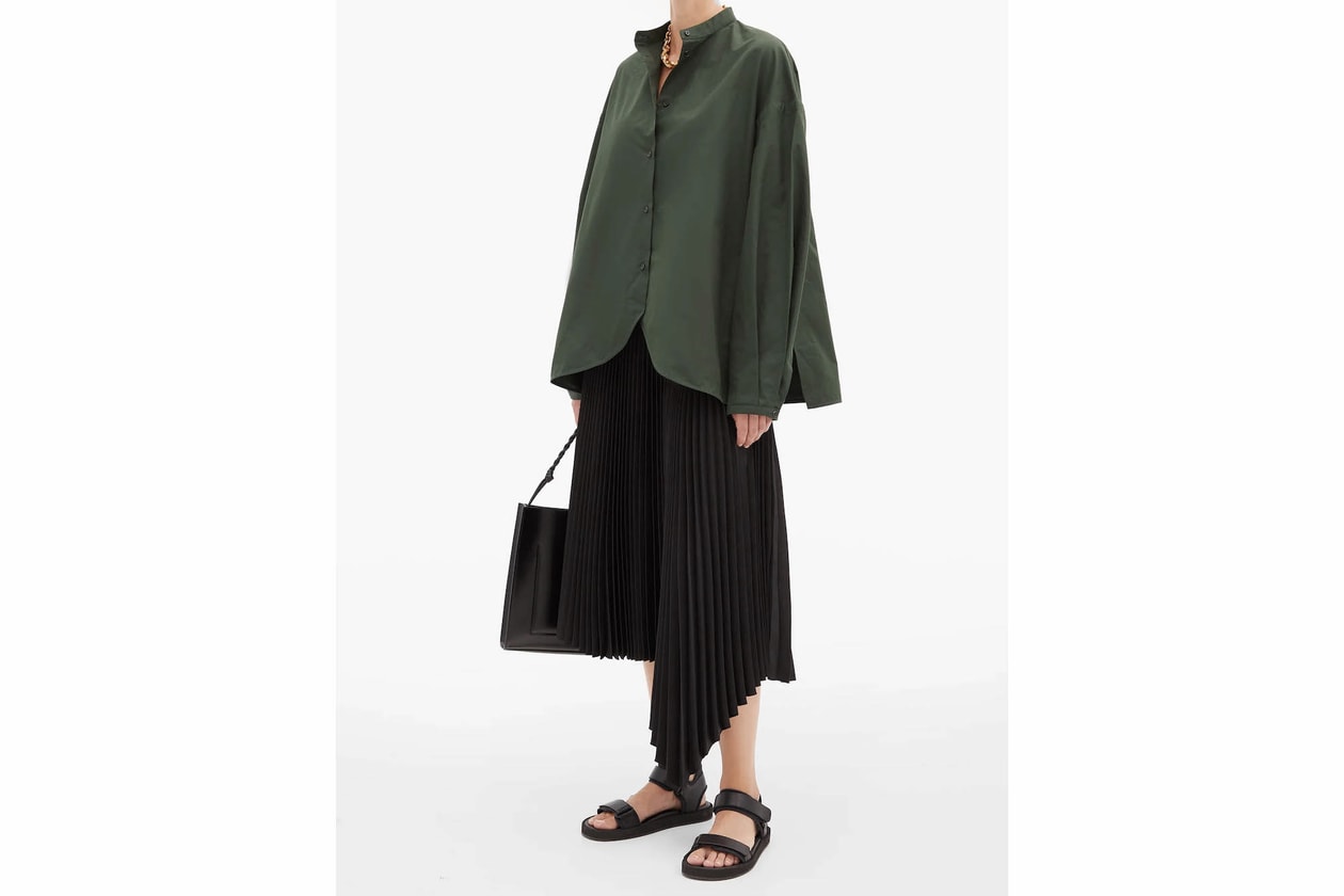 Pleated Skirt Trend Best Fall/Winter Pieces Valentino Prada Sacai MM6 Maison Margiela ARKET 