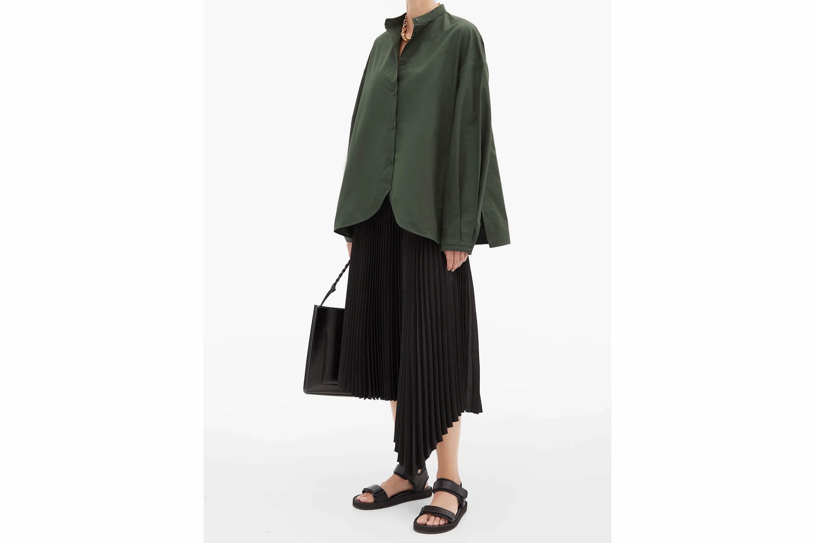 Pleated Skirt Trend Best Fall/Winter Pieces Valentino Prada Sacai MM6 Maison Margiela ARKET