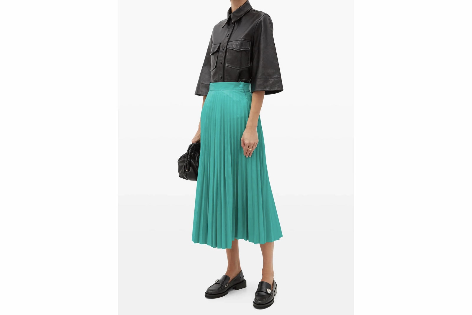 Pleated Skirt Trend Best Fall/Winter Pieces Valentino Prada Sacai MM6 Maison Margiela ARKET